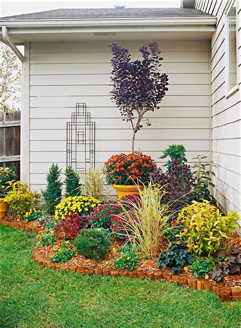 After Beautiful Backdrop Small Front Yard Landscaping Front Yard