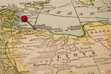 Libyan Maps Vintage Vintage Map Maps Vintage Libya