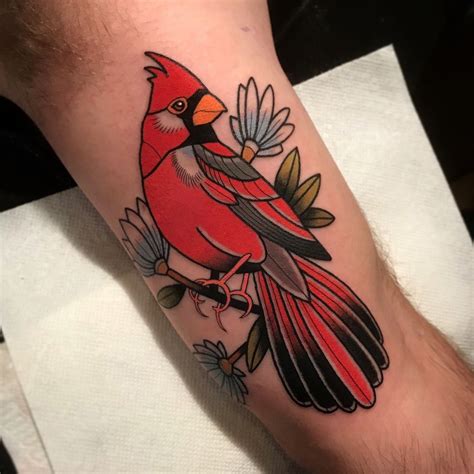 Cardinal Bird Tattoo By Dave Wah At Stay Humble Tattoo Company In