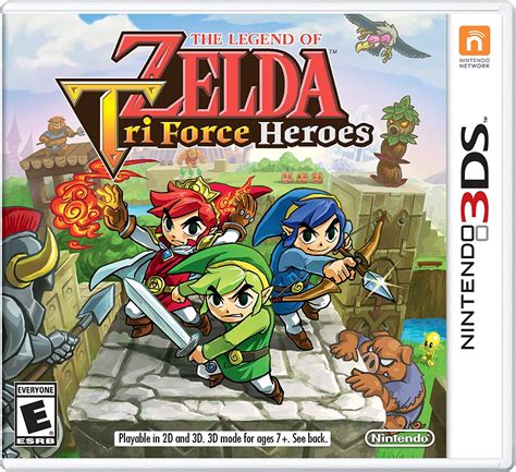 The Legend Of Zelda Triforce Heroes 3ds