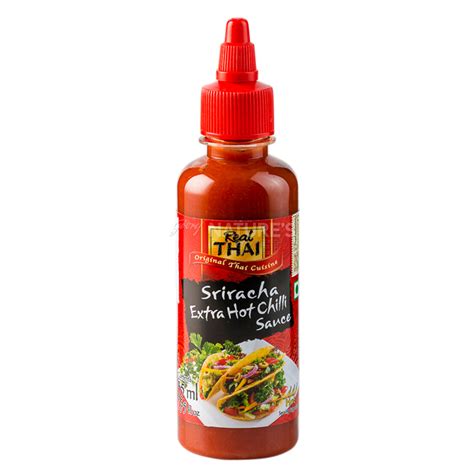 Sriracha Extra Hot Chilli Sauce Real Thai Buy International Cuisine