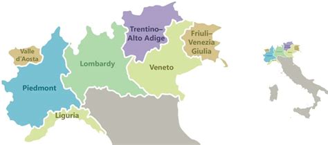 Regions Of Northern Italy Italian Wine Central