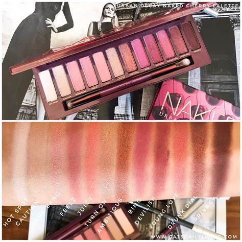 New Urban Decay Naked Cherry Palette Swatches Review Is It Worth My