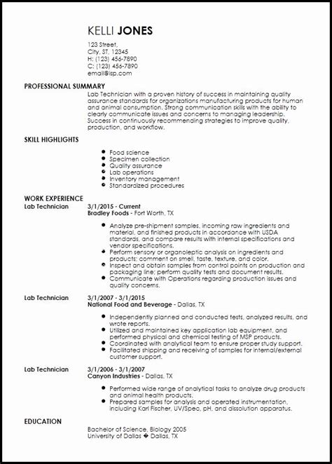 The design of this cv is elegant and simple because we believe simple is the best. 25 Resume for Laboratory Technician in 2020 | Lab ...