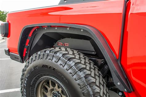 Dv8 Offroad Fdgl 01 Armor Flat Slim Fenders For 20 22 Jeep Gladiator Jt