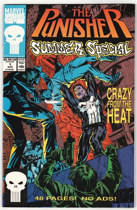 Punisher Summer Special 1 Marvel 1991 Vf Punisher