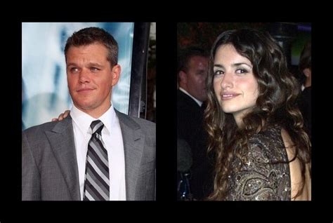 He is not just a household name in hollywood, he is known all around the globe for his special gift when on set. Matt Damon dated Penelope Cruz - Matt Damon Girlfriend ...