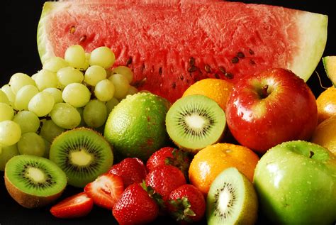 Fresh Green Red Yellow Fruits To Build Your Immune System