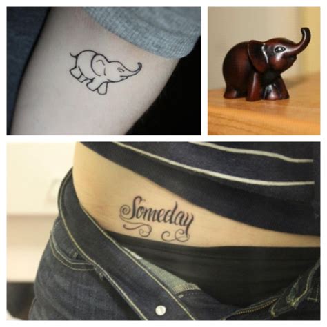 Good Luck Elephant Tattoo The Is For Pictures Small Elephant Elephant