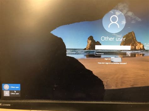 Windows 10 Other User 2 Logins On Lock Screen