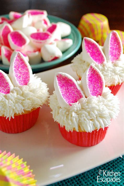 Easter Bunny Cupcakes T This Grandma Is Fun