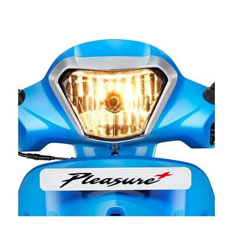 The scooter is attractive and. Hero Pleasure Plus 110.9 cc Pole Star Blue Two Wheeler ...
