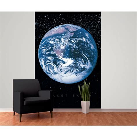 Planet Earth Wall Mural Globe Wallpaper Mural Wallpaper Large Wall