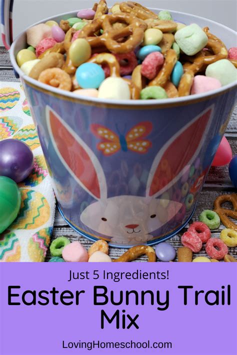 easter bunny trail mix