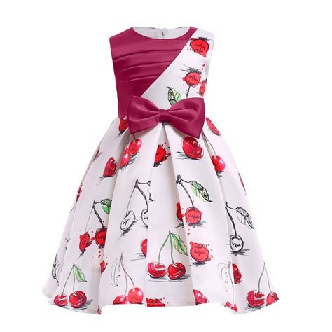 Zt2594 Summer Elegant Dress For Girlkids Party Dress Girls Sleeveless