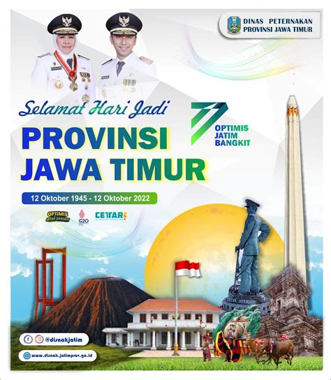 DINAS PETERNAKAN PROVINSI JAWA TIMUR Hari Jadi Provinsi Jawa Timur Ke
