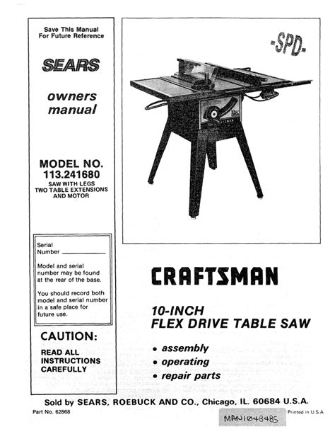 Here it is after all that on initial no load test. Craftsman Model 113 Table Saw Motor | Brokeasshome.com