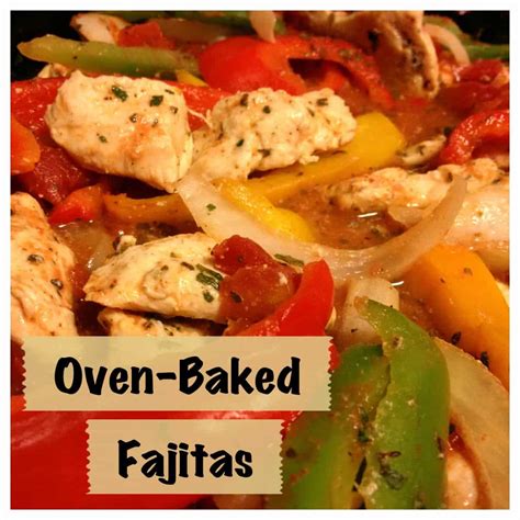 And you only need one pan! oven baked fajitas - The Cookie Rookie