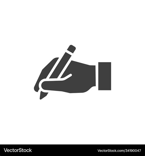 Handwriting Icon Images Royalty Free Vector Image