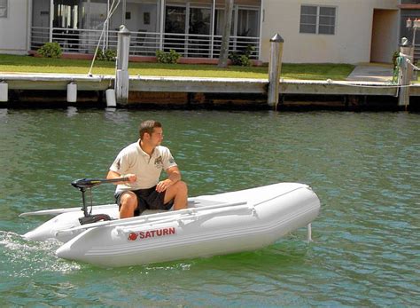 Saturn Sd260 Portable And Affordable Inflatable Dinghy Motor Boat From