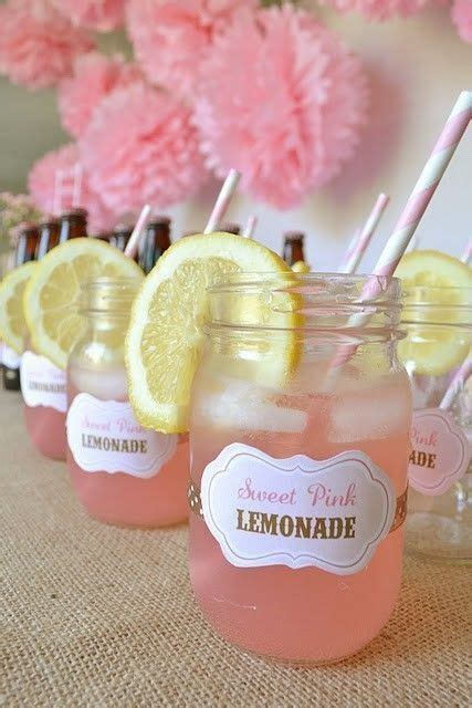 Pink Lemonade It A Cute Idea For A Girl Baby Shower Pink Lemonade