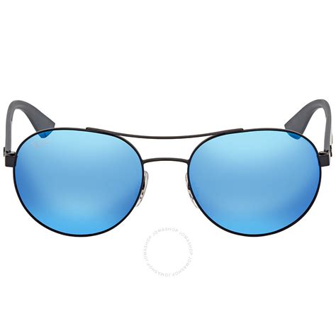 Ray Ban Blue Mirror Aviator Sunglasses Rb3536 00655 55 Aviator Ray