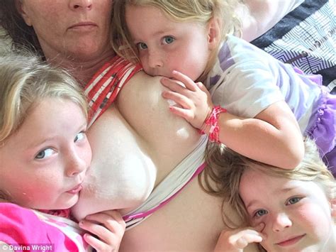 Mother Who Still Breastfeeds Five Year Old Triplets Reveals She S