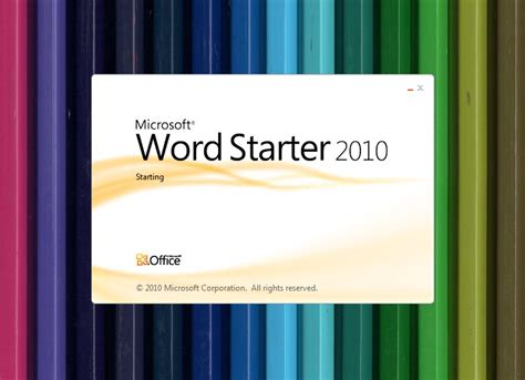 Free Get Microsoft Office Starter Edition 2010 For
