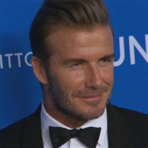 Exclusive David Beckham Launches New Grooming Line