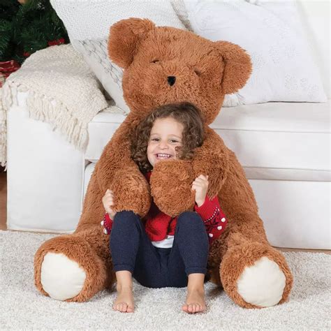 4 Brown Cuddle Bear In Huge 4 Bears And Stuffed Animals Vermont Teddy