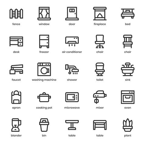 Home Stuff Icon Pack For Your Website Design Logo App Ui Home Stuff