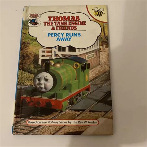 Thomas The Tank Engine And Friends Percy Runs Away Buzz Books 1990 Hardcover £3 38 Picclick Uk