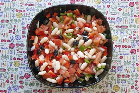 1 bote de alubias blancas grande (400 g ya escurridas). Ensalada de alubias blancas - Verde que te como verde