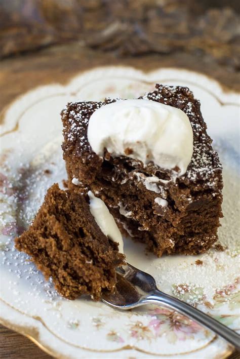 Moms Old Fashioned Gingerbread Is Perfectly Spiced With Ginger