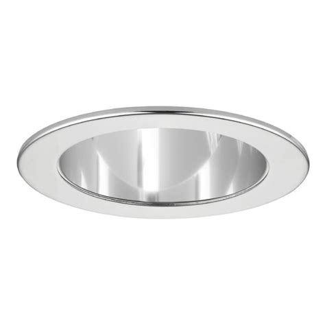 The lamp sits recessed inside the trim to minimize glare, and the inside surface is ribbed to trap and shape the light. Clear Adjustable Reflector LED GU10 Trim for 4-Inch Line ...