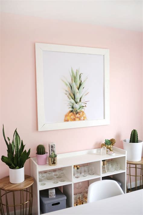 Achieving this colour combination for living room is easy. Go-to Paint Colors for Pretty Blushing Walls | Pink ...