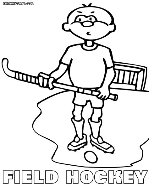 Field Hockey Coloring Pages Coloring Pages To Download And Print