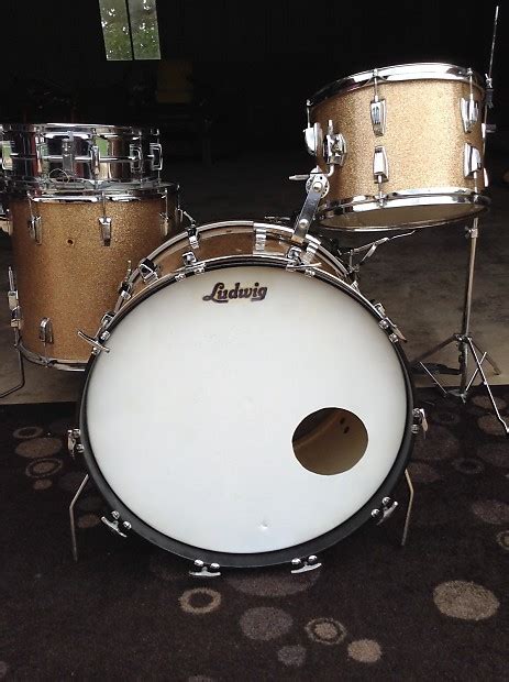 Ludwig Super Classic 1966 Champagne Sparkle Reverb