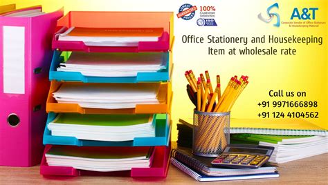 Office Stationery And Housekeeping Items At Wholesale Rate In Gurgaon