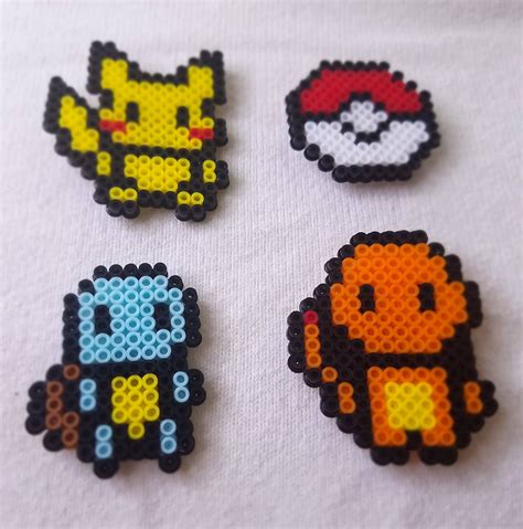 Pokemon Pin Set Includes Pikachu Charmander Squirtle And A Pokeball