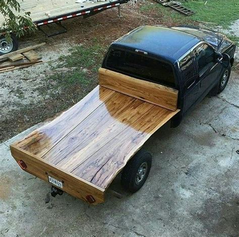 Wood Flatbed Found On Powermaticwoodworking Wooden Truck Bedding