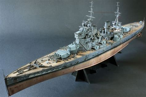 Hms King George V Model Warships Warship Model Model Ships