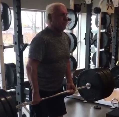 Ric Flair Deadlifts 400lbs At The Age Of 67 Video Blacksportsonline