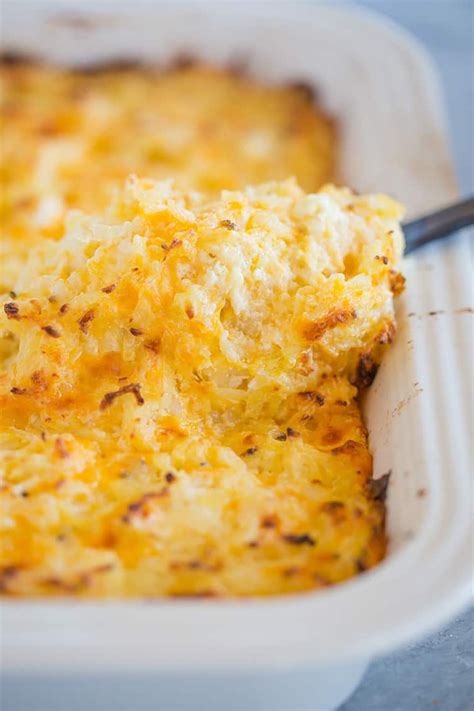 Easy Hashbrown Casserole Brown Eyed Baker Recipe Hashbrown