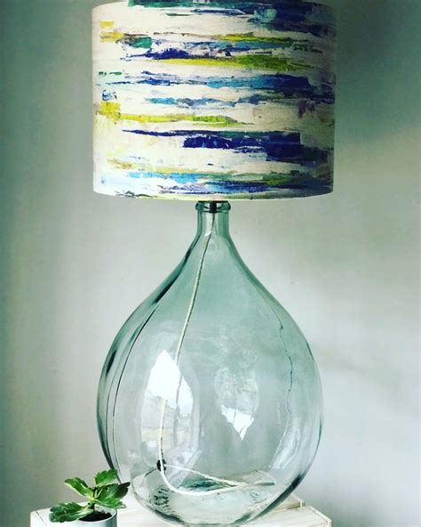 extra large recycled glass table lamp base etsy glass lamp base table lamp base glass