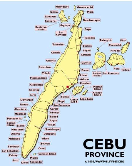 Travel Cebu The Island Of Cebu