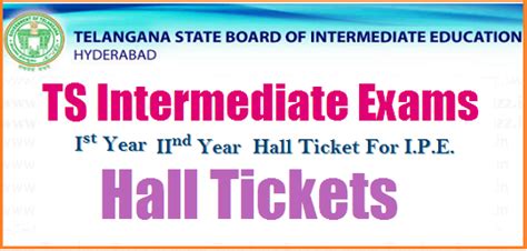 Ts Inter Hall Tickets 2023 For 1st Year 2nd Year Download At Tsbiecgg