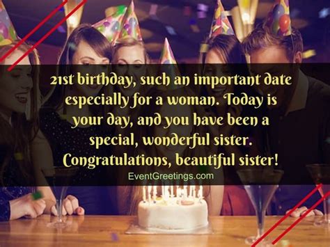 May life bring your way faithful and special friends that will make life's journey smoother. Happy 21st Birthday - Quotes and Wishes With Love Events ...