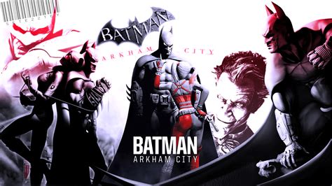 Wallpaper Batman Arkham City Joker Harley Quinn Catwoman Video
