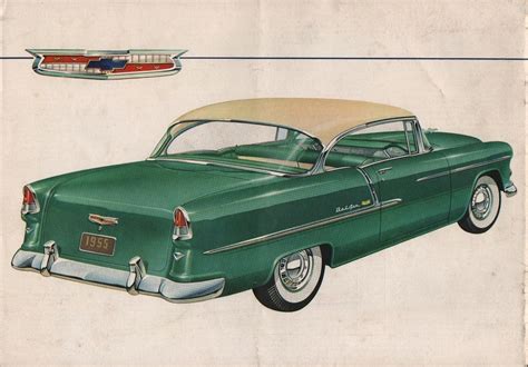 Gm 1955 Chevrolet Sales Brochure